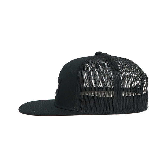 Roeg Blake Flat Panel Cap Black - FREE UK Shipping, FREE 365 Day Returns | Moto Central