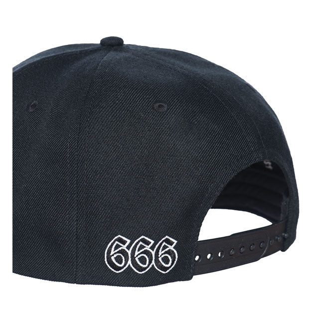 West Coast Choppers OG Classic Round Bill Cap Black / White