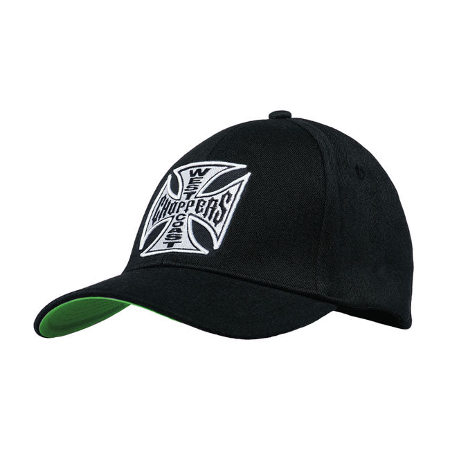 West Coast Choppers OG Classic Round Bill Cap Black / White