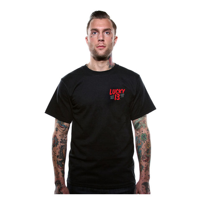 Lucky 13 Lola T-Shirt Black