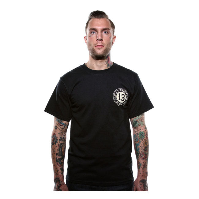 Lucky 13 Black Sin T-Shirt Black