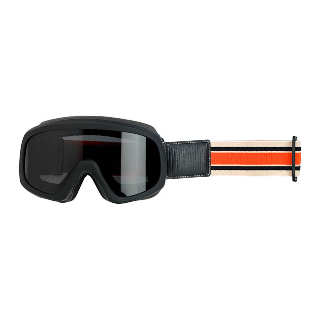 Biltwell Overland 2.0 Racer Goggles Black / Cream / Orange - FREE UK Shipping, FREE 365 Day Returns | Moto Central