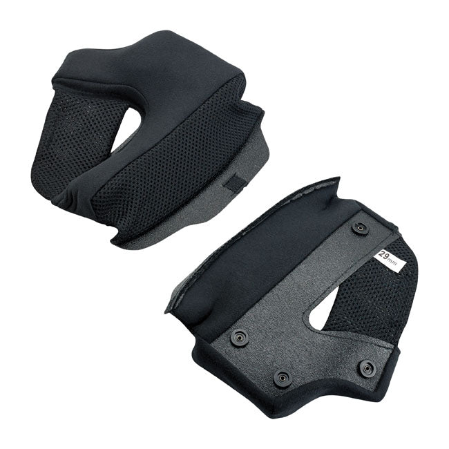 Biltwell Lane Splitter Cheek Pad Set - FREE UK Shipping, FREE 365 Day Returns | Moto Central