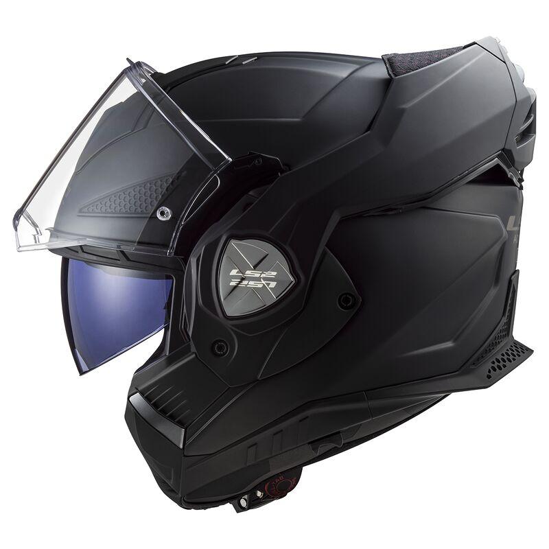 LS2 FF901 Advant X ECE 22.06 Flip-Up Helmet Solid Matt Black - FREE UK Shipping, FREE 365 Day Returns | Moto Central