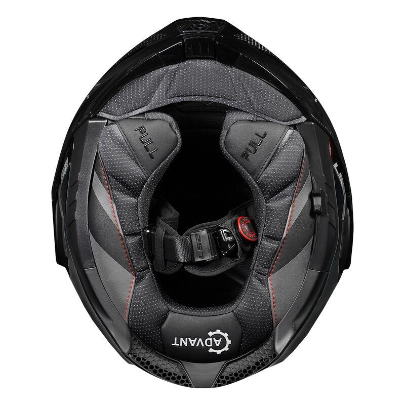 LS2 FF901 Advant X Carbon ECE 22.06 Flip-Up Helmet Solid Carbon