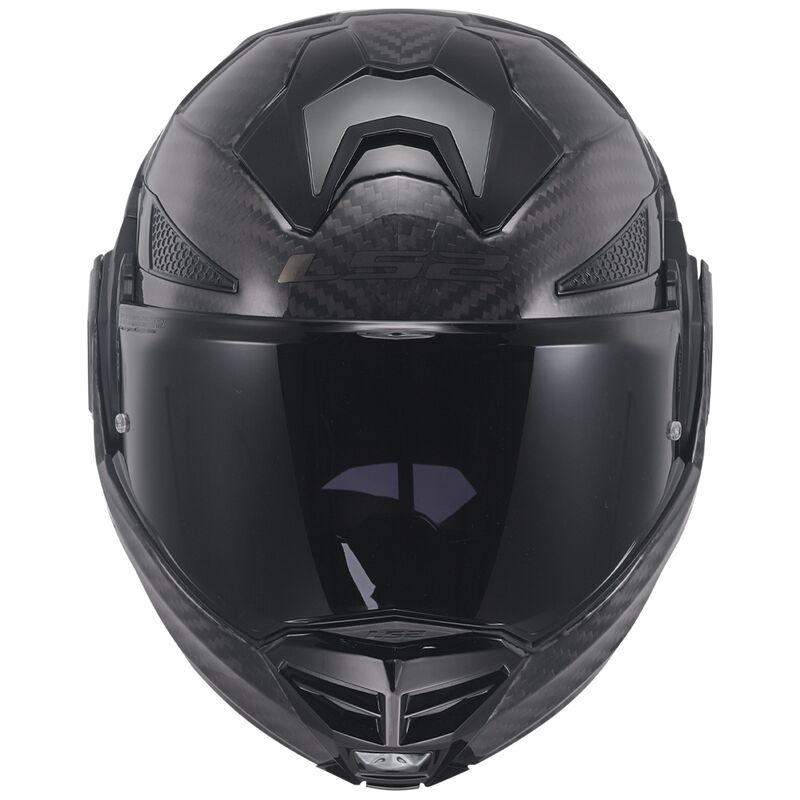 LS2 FF901 Advant X Carbon ECE 22.06 Flip-Up Helmet Solid Carbon