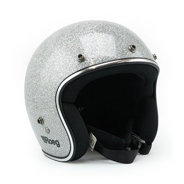 Roeg JETT helmet with vintage open-face design