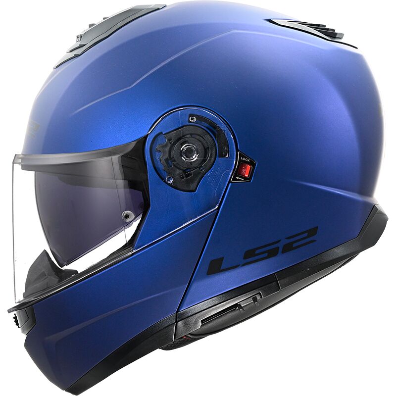 LS2 FF908 Strobe 2 Flip-Up Helmet Matt Navy Blue