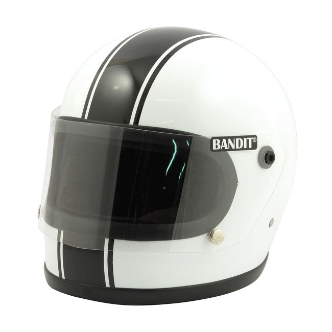 Bandit Integral Helmet White / Black