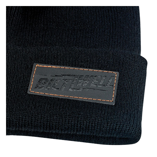 Biltwell Bolts Beanie Black - FREE UK Shipping, FREE 365 Day Returns | Moto Central