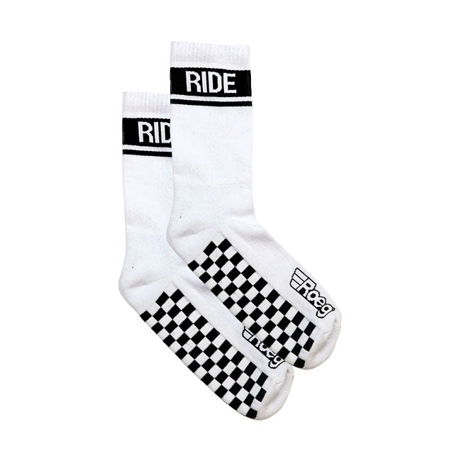 Roeg Early Finish Socks White