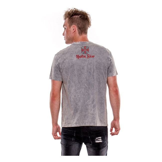 West Coast Choppers Chief T-Shirt Grey