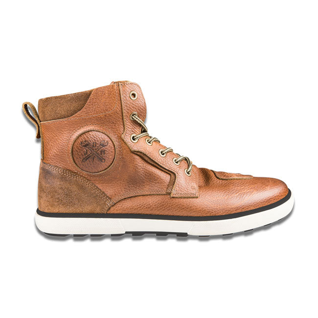 John Doe Shifter Riding Boots Brown CE Approved  - FREE UK Shipping, FREE 365 Day Returns | Moto Central