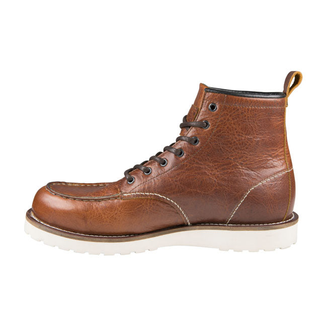 John Doe Rambler Riding Boots Cognac CE Approved - FREE UK Shipping, FREE 365 Day Returns | Moto Central