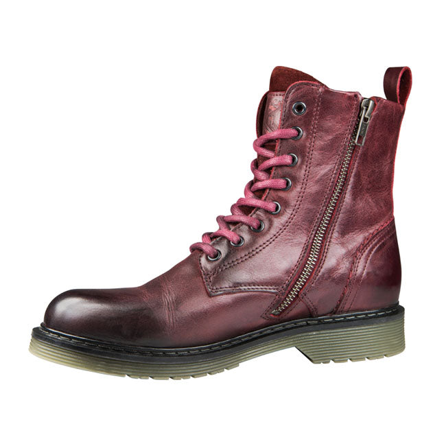 John Doe Sixty Ladies Riding Boots Bordeaux CE Approved - FREE UK Shipping, FREE 365 Day Returns | Moto Central