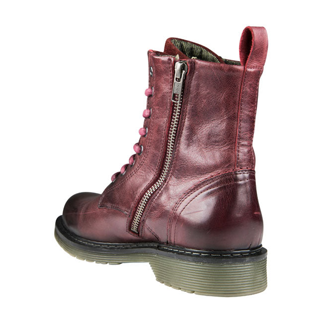 John Doe Sixty Ladies Riding Boots Bordeaux CE Approved - FREE UK Shipping, FREE 365 Day Returns | Moto Central