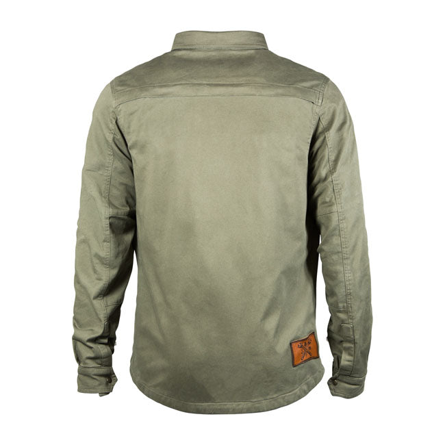 John Doe XTM Motoshirt Olive - FREE UK Shipping, FREE 365 Day Returns | Moto Central