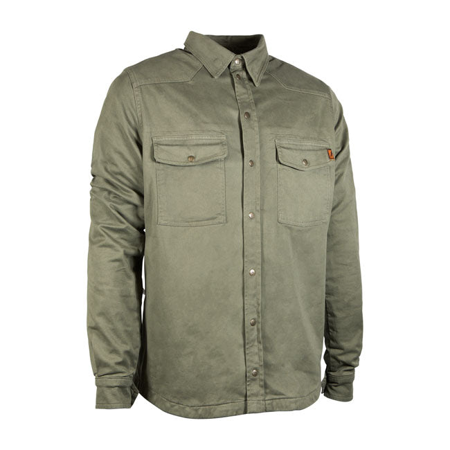 John Doe XTM Motoshirt Olive - FREE UK Shipping, FREE 365 Day Returns | Moto Central