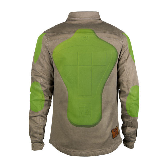 John Doe XTM Motoshirt Camel - FREE UK Shipping, FREE 365 Day Returns | Moto Central