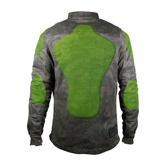 John Doe XTM Motorshirt Camouflage - FREE UK Shipping, FREE 365 Day Returns | Moto Central