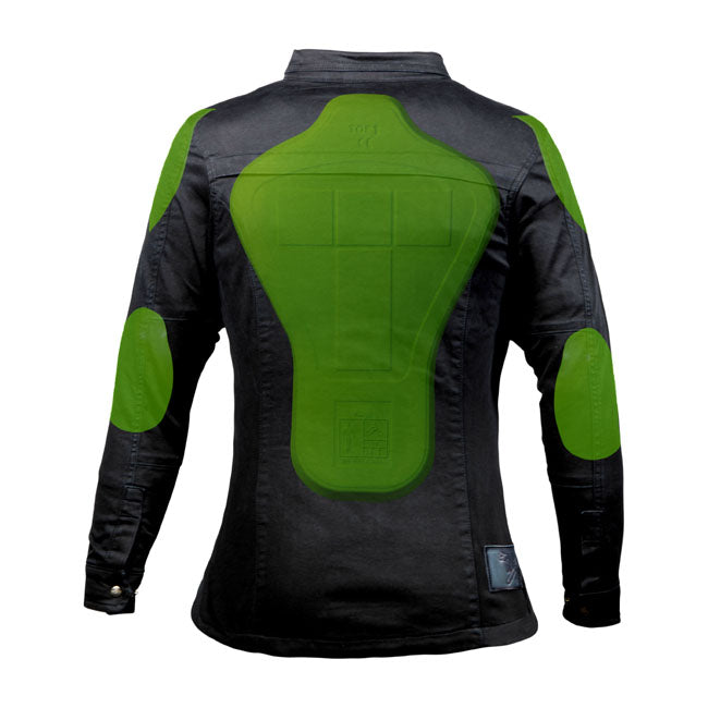 John Doe XTM Ladies Motoshirt Black - FREE UK Shipping, FREE 365 Day Returns | Moto Central