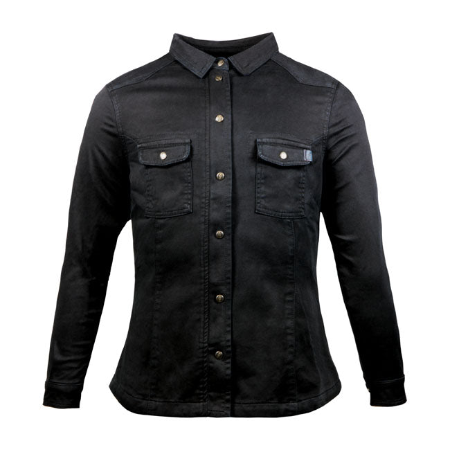 John Doe XTM Ladies Motoshirt Black