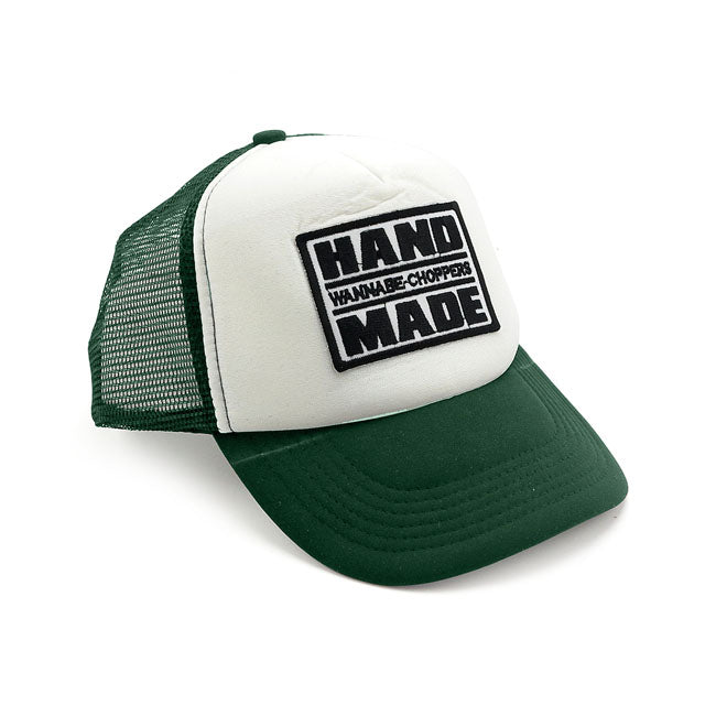 Wannabe Choppers Trucker Cap White / Dark Green