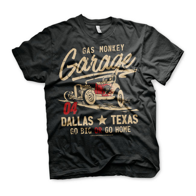 Gas Monkeys Garage Go Big Or Go Home T-Shirt