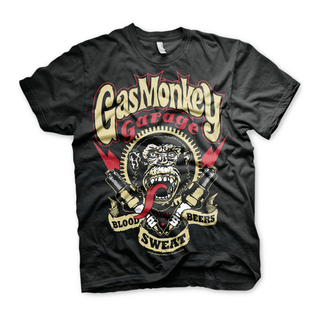 Gas Monkeys Garage Spark Plugs T-Shirt