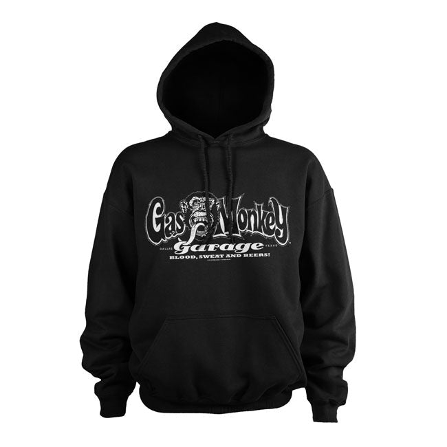 Gas Monkeys Garage White Logo Hoodie