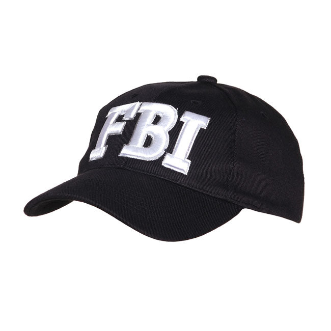 Motorcycle Storehouse Baseball Cap FBI Black