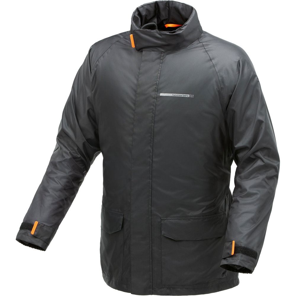 Tucano Urbano Diluvio Day Hydroscud Rain Jacket Black