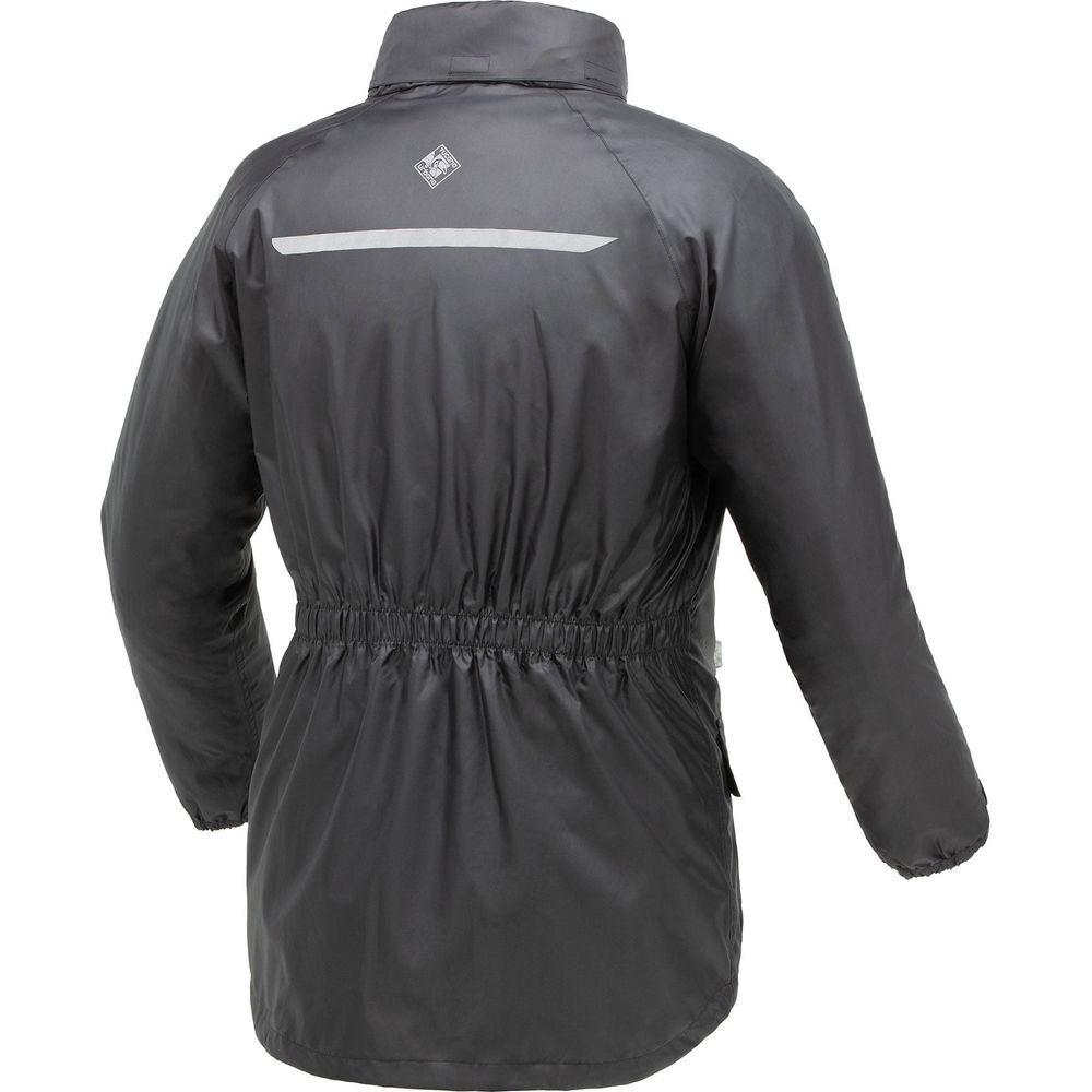 Tucano Urbano Diluvio Day Hydroscud Rain Jacket Black - FREE UK Shipping, FREE 365 Day Returns | Moto Central