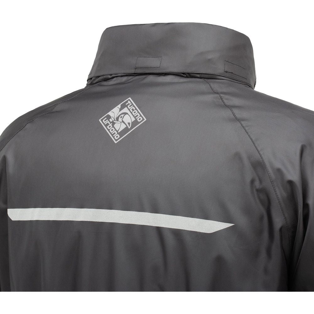 Tucano Urbano Diluvio Day Hydroscud Rain Jacket Black - FREE UK Shipping, FREE 365 Day Returns | Moto Central