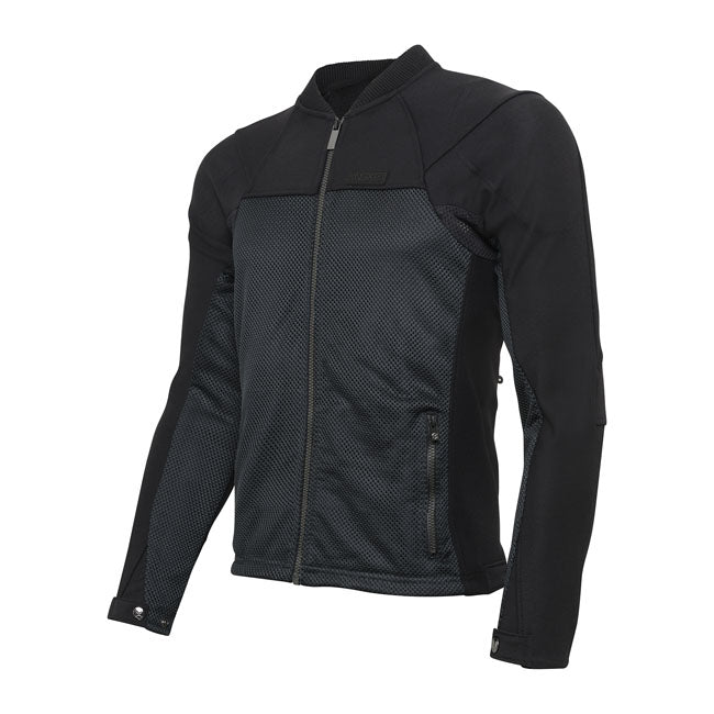 Knox Zephyr Pro Summer Motorcycle Jacket Black