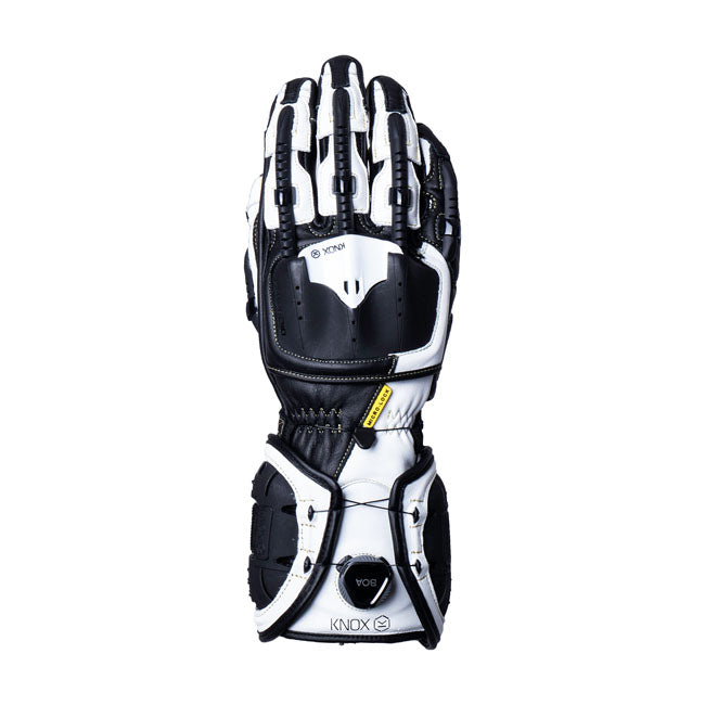 Knox Handroid MK4 Armoured Gloves Black / White