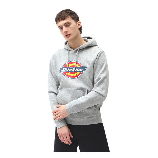 Dickies Icon Logo Hoodie Grey Melange