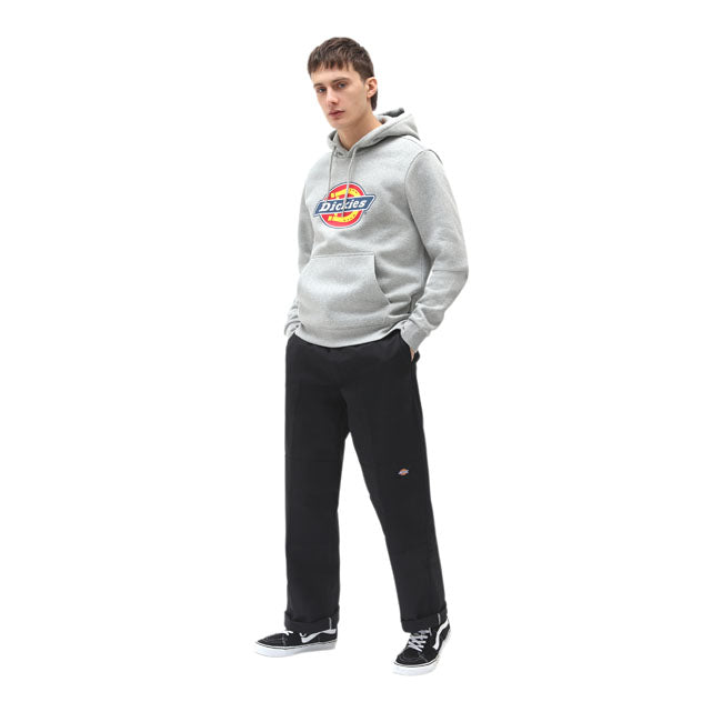 Dickies Icon Logo Hoodie Grey Melange