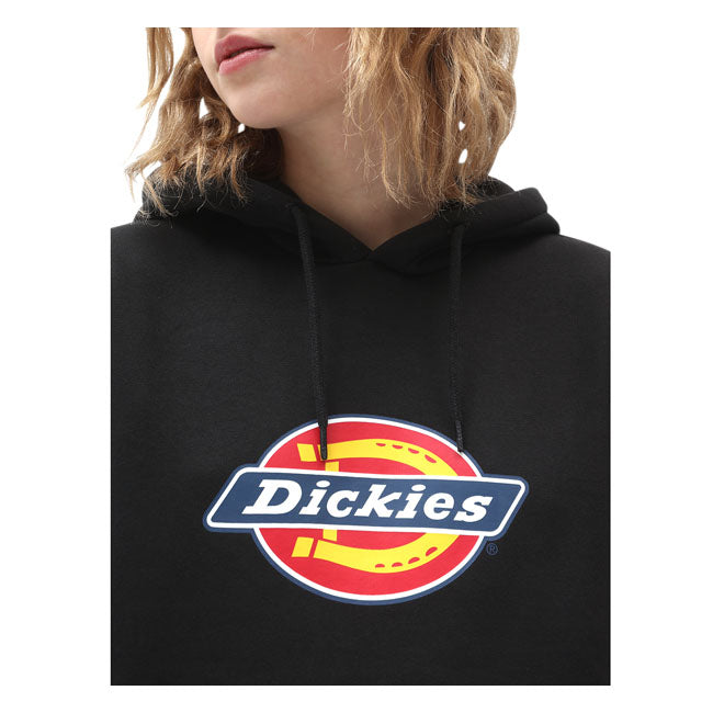 Dickies Icon Logo Ladies Hoodie Black