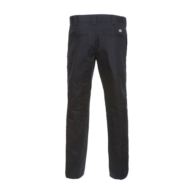 Dickies Slim Fit Work Trouser Black - FREE UK Shipping, FREE 365 Day Returns | Moto Central