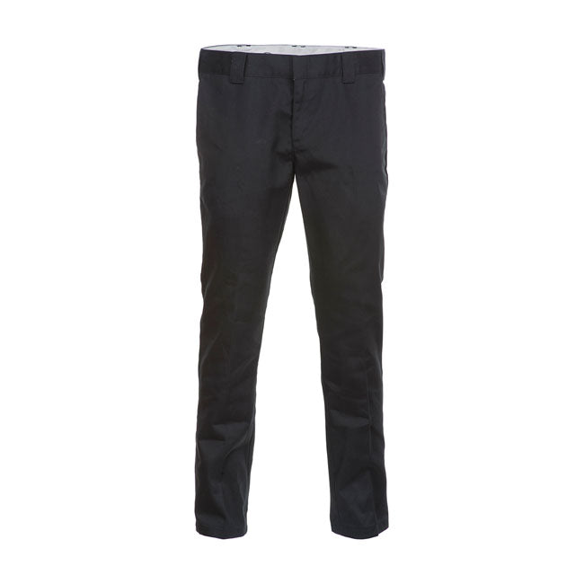 Dickies Slim Fit Work Trouser Black - FREE UK Shipping, FREE 365 Day Returns | Moto Central