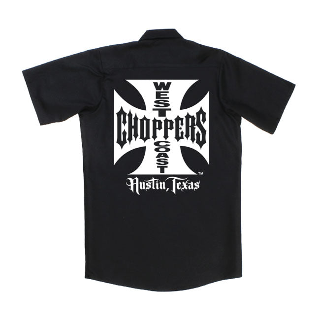 West Coast Choppers OG Workshirt Black - FREE UK Shipping, FREE 365 Day Returns | Moto Central