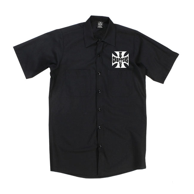 West Coast Choppers OG Workshirt Black - FREE UK Shipping, FREE 365 Day Returns | Moto Central