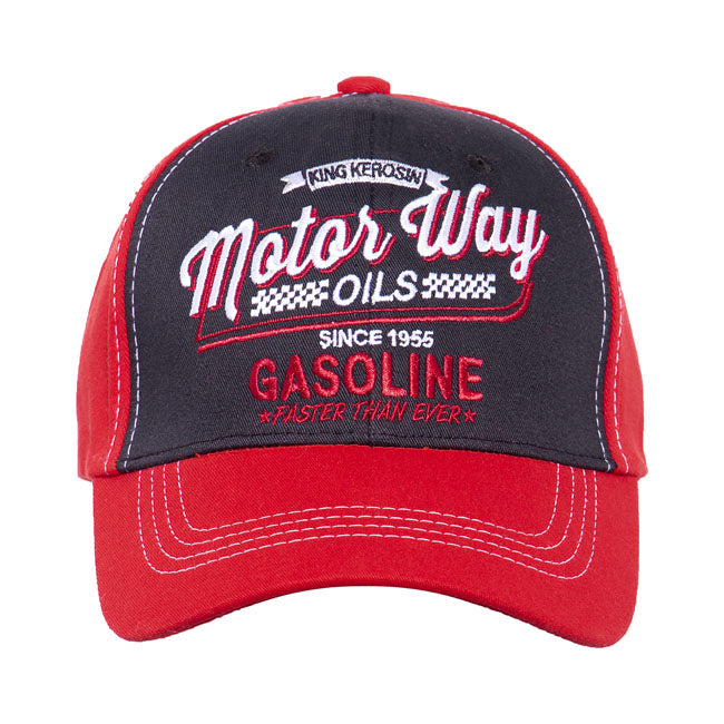 King Kerosin Motorway Trucker Cap Red / Black