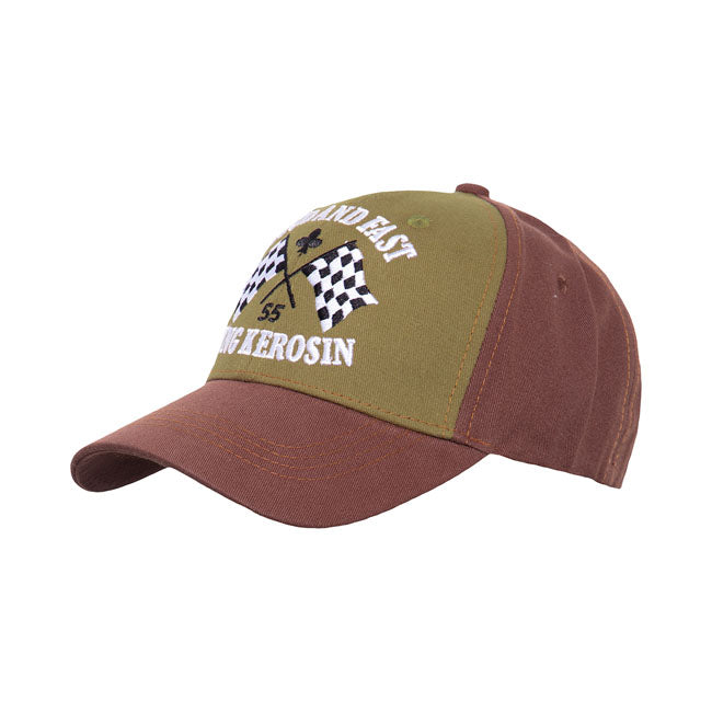 King Kerosin Loud And Fast Trucker Cap Brown / Olive