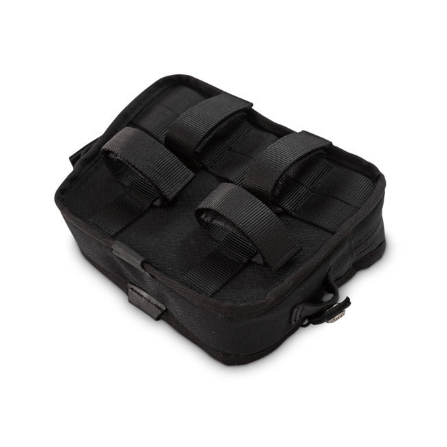 Burly Voyager Handlebar Bag Black Cordura - FREE UK Shipping, FREE 365 Day Returns | Moto Central