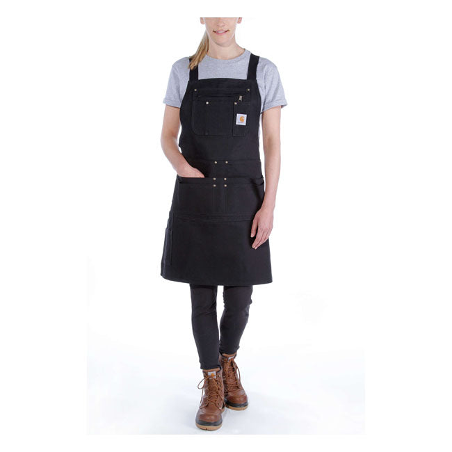 Carhartt Duck Apron Black - FREE UK Shipping, FREE 365 Day Returns | Moto Central