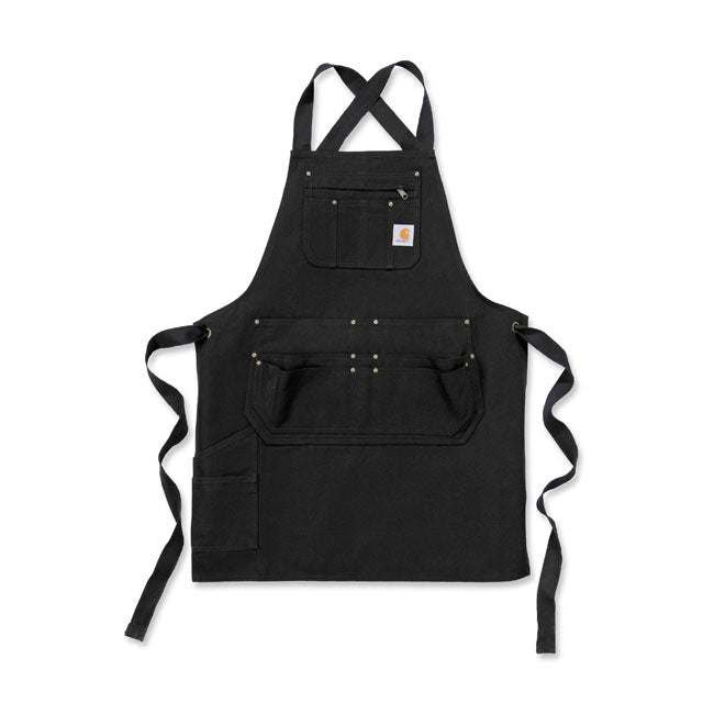 Carhartt Duck Apron Black - FREE UK Shipping, FREE 365 Day Returns | Moto Central