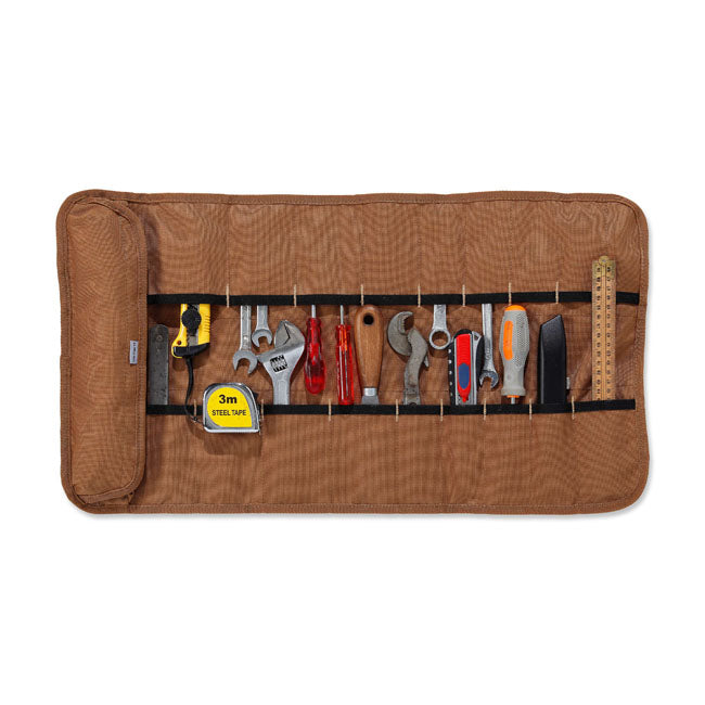 Carhartt Legacy Tool Roll Carhartt Brown - FREE UK Shipping, FREE 365 Day Returns | Moto Central