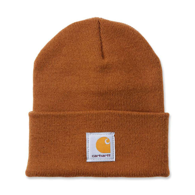 Carhartt Rib Knit Beanie Watch Carhartt Brown